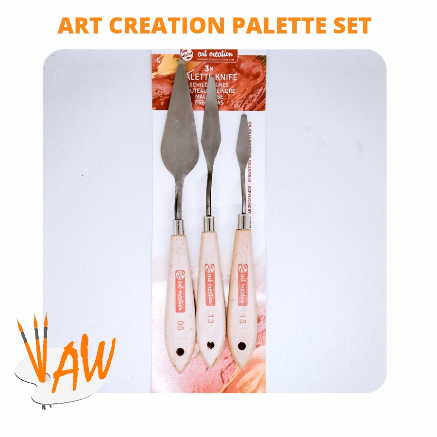 

Pisau Palet Lukis Set Art Creation