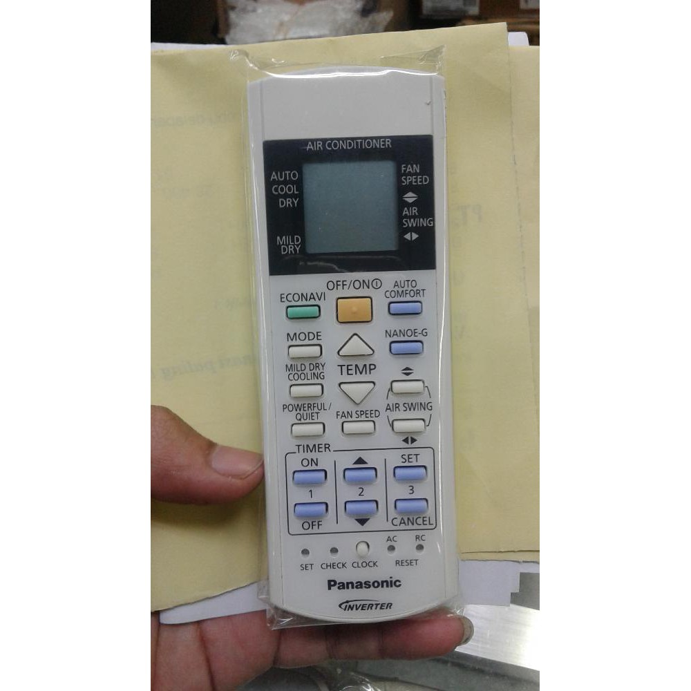 REMOTE REMOT AC PANASONIC INVERTER E ION PATROL ORIGINAL ASLI Murah