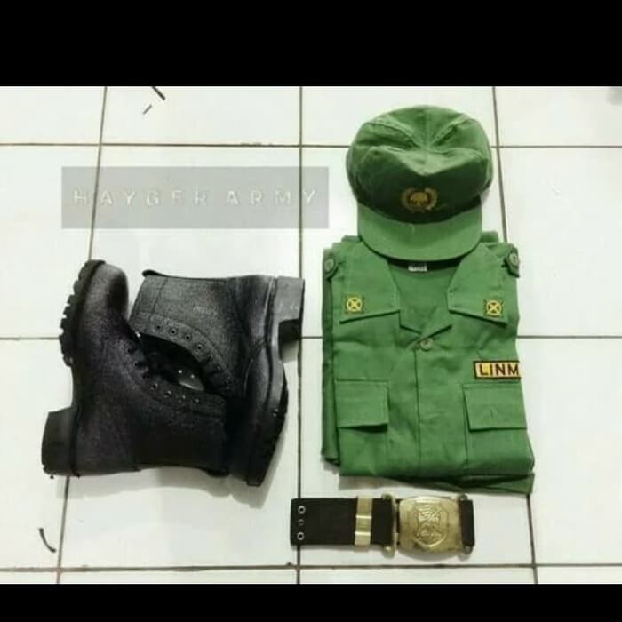 ARMOUR MILITARY  seragam stelan linmas hansip