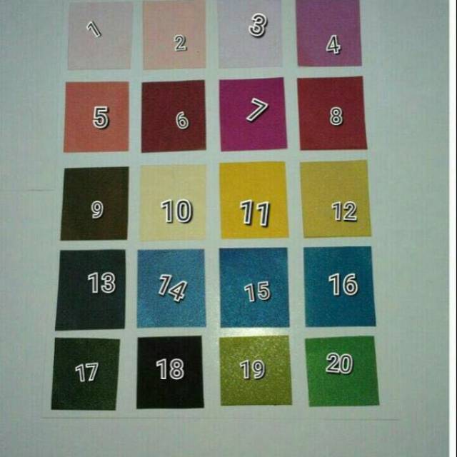 

Kertas jasmine ukuran A4 ready 20 warna