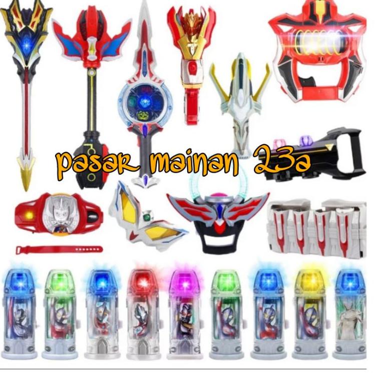 [KODE L6KBK] Mainan Senjata Ultraman Z Geed Orb Ginga Pedang Ultraman X