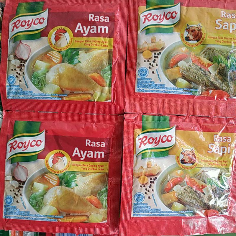 

Royco Kaldu Ayam/ Sapi 8gr