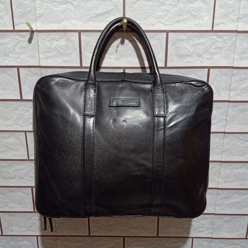 tas kantor kulit asli sieg 100  kulit sapi   tas briefcase leather   briefcase kulit asli   tas lapt