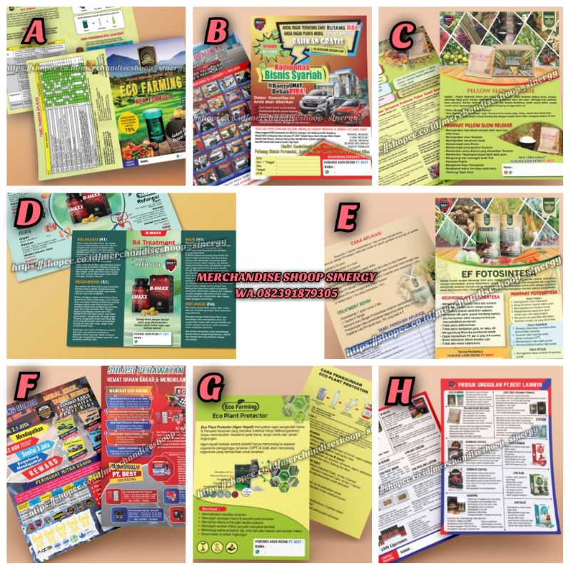 

BROSUR CAMPUR PT.BEST 1 PAKET TERBARU #03 ( 300 LEMBAR )