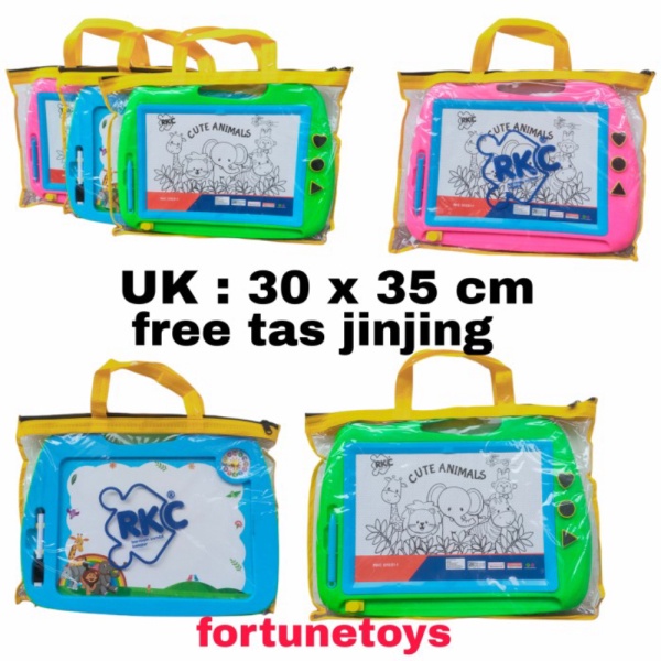 

Papan Tulis Magnet Jumbo Magnetic Drawing Board Magnet 2in1 Murah Berkualitas