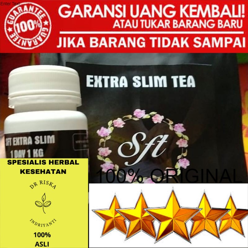 100% ASLI paket Silver SFT Extra slim Original Produk