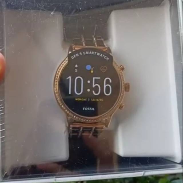 FOSSIL SMARTWATCH GEN 5 ROSE GOLD BLINK ROSEGOLD STAINLESS STEEL FTW6035 original