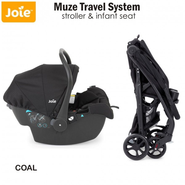 Joie Muze Travel System Stroller dan Car Seat Bayi