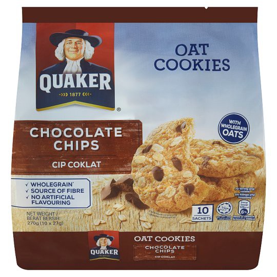 Quaker Oat Cookies Exp Date 26 02 2021 Indonesia