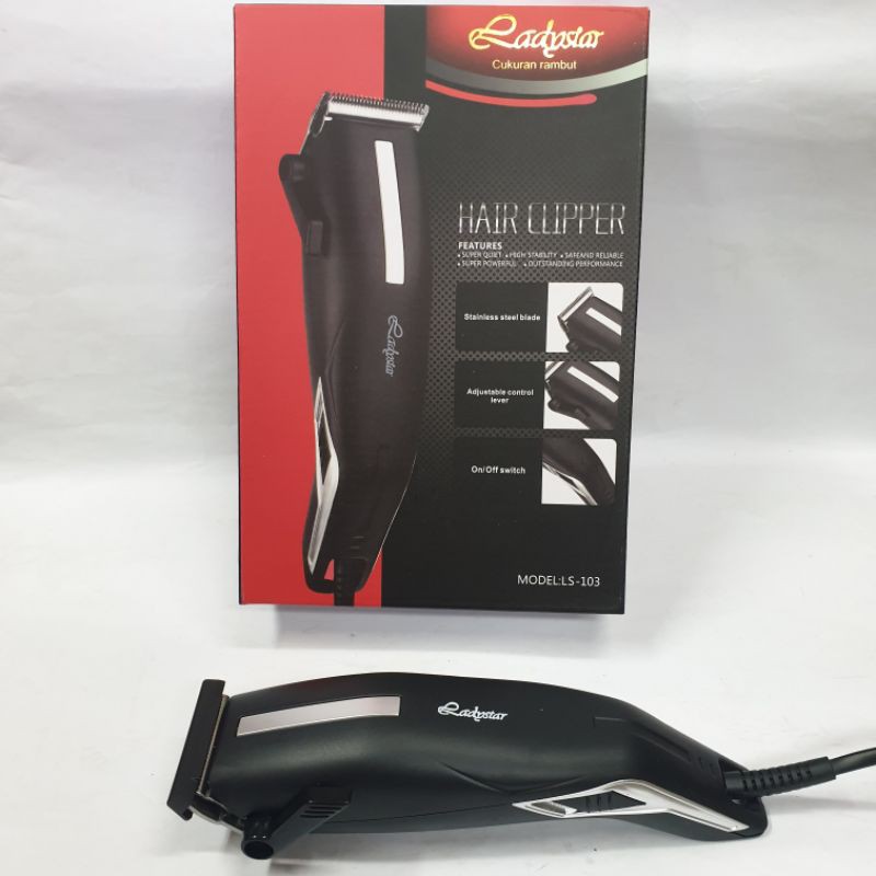 Mesin Alat cukur Pangkas rambut Ladystar Ls 103 potong rambut elektrik bagus dan kliper murah  Hair clipper original