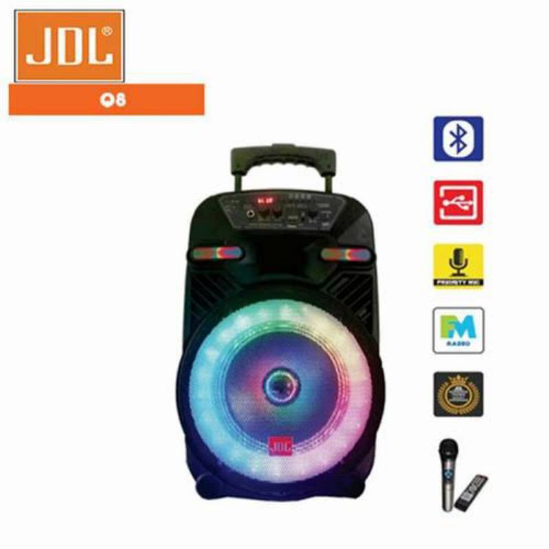 speker bluetooth JDL Q8 wireless