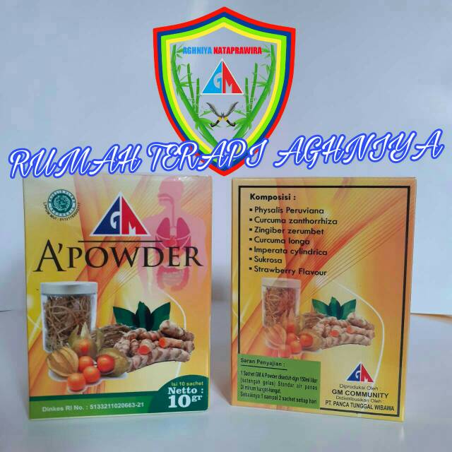Gm a powder herbal untuk lambung