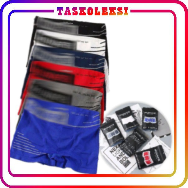 ☛TK☚ BOXER PRIA KOLOR CD UNDERWEAR MAN SEMPAK CELANA DALAM PRIA FASHION IMPORT B044