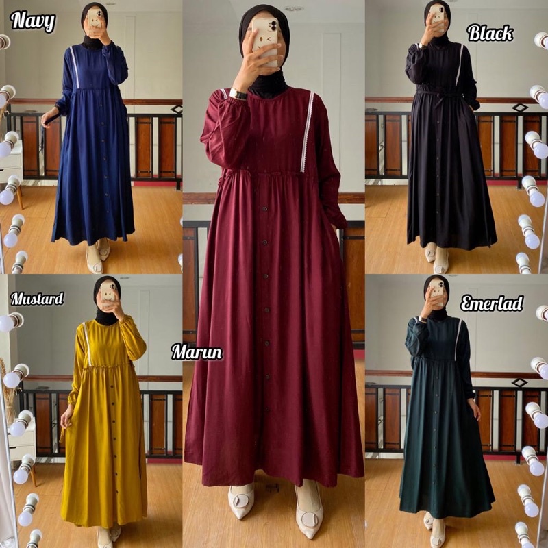 SYIFA DRESS - GAMIS RAYON UNIQLO