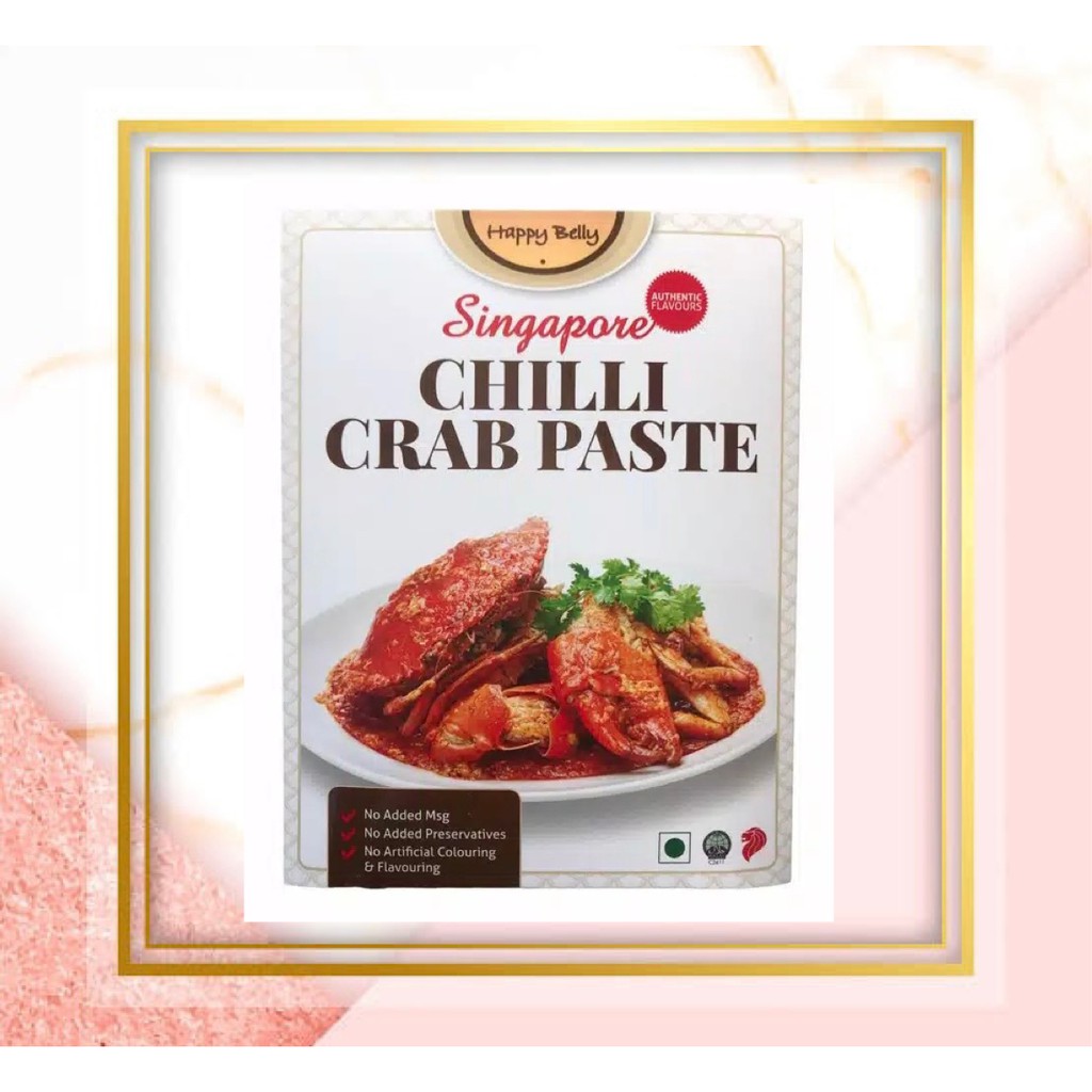 

HAPPY BELLY Singapore Chili Crab Paste / Bumbu Kepiting Pedas Singapur