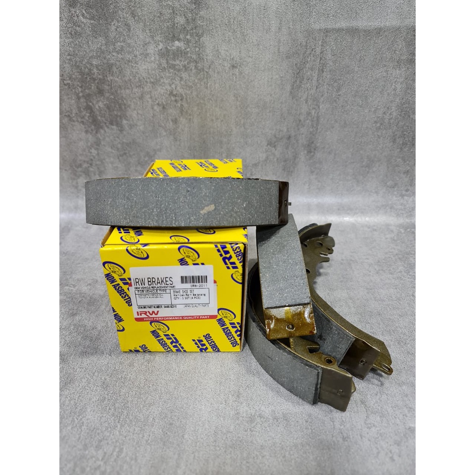 Kampas Rem Belakang Avanza-Xenia IRW Brake Shoe 04495-BZ010