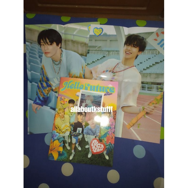 Album hello future photocard chenle hello polaroid chenle hello agent mark nct dream