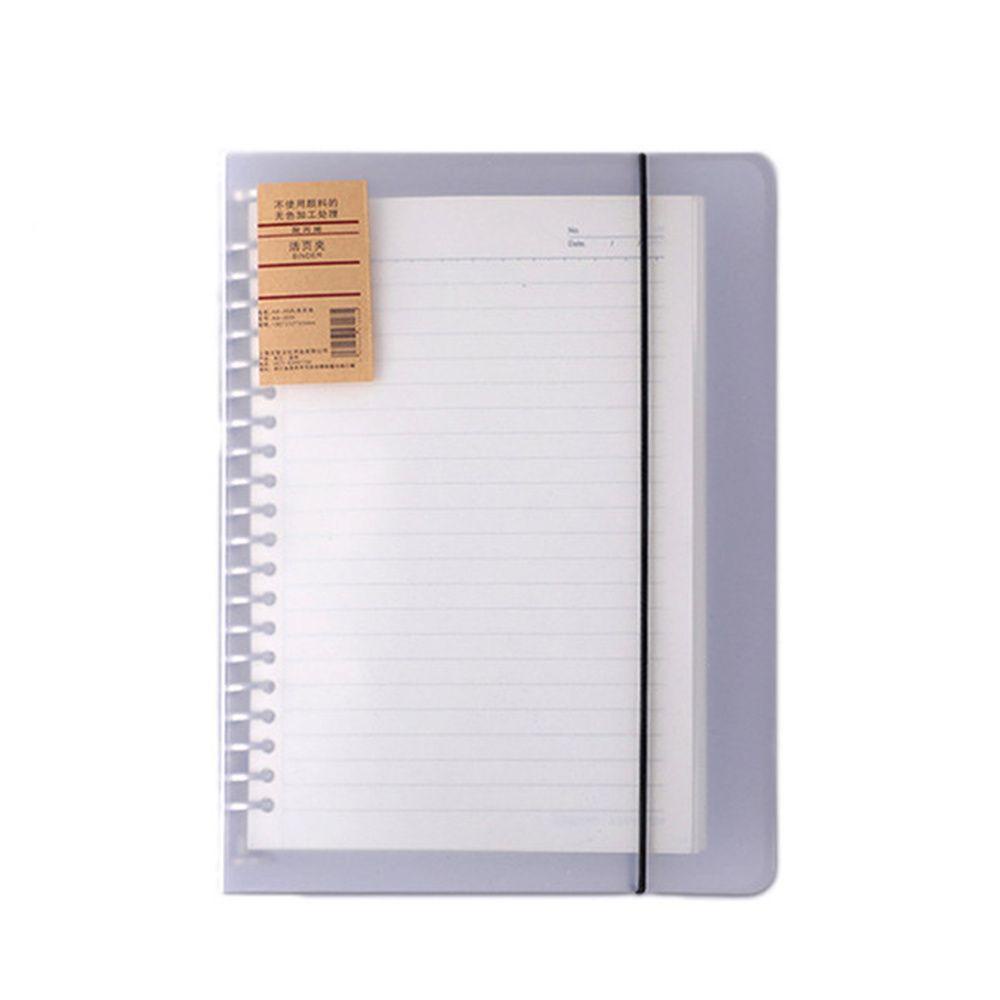 Mxbeauty Loose Leaf Notebook Agenda Alat Tulis A5/B5 Journal Planner Diary Loose Leaf Binder