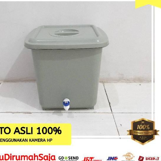Diskon Tempat Cuci Tangan Portable Ember Kran Padasan Wudhu 30 Liter