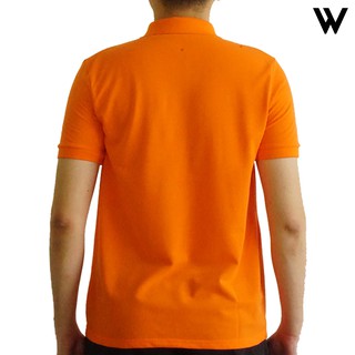 Walrus Kaos  Polo  Basic Polos  Orange  T1021527 Shopee 