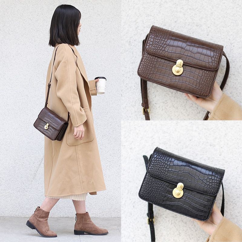 ready cod tali kulit tas pola selempang murah handbag wanita import terbaru 2021