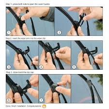 Wiper Mobil Frameless Wipper Blade Karet Mobil Car Pisang Universal Image 5