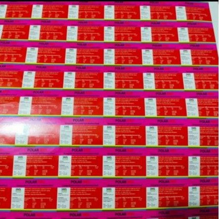 

stiker repack A3 artemia polar red