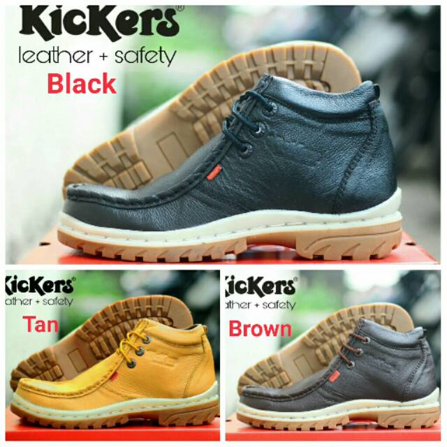 KICKERS X TRAIL SAFETYBOOT KULIT