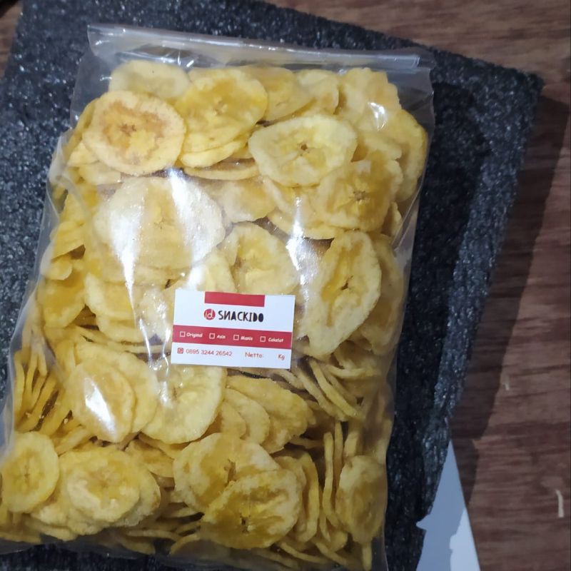 

Keripik Pisang Asin Gurih