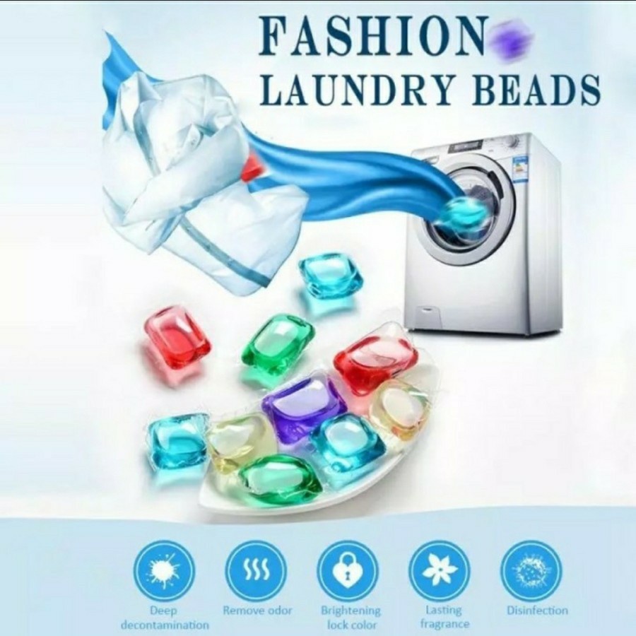 LAUNDRY GEL BALL DETERJEN - SABUN CUCI BAJU DETERGEN BREAD ANTISEPTIK