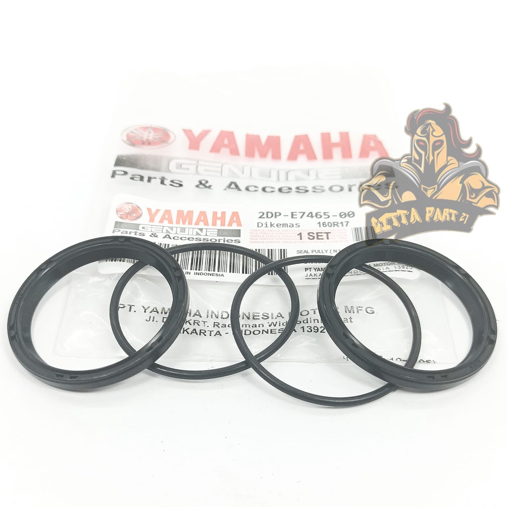 SEAL ORING SET PULLY YAMAHA 2DP NMAX AEROX KUALITAS ASLI ORIGINAL YAMAHA YGP PRESISI BAHAN BERKUALITAS KARET LENTUR TIDAK MUDAH KERAS TIDAK MUDAH MELAR TIDAK MUDAH PUTUS DAN DIJAMIN AWET N MAX AEROX 155