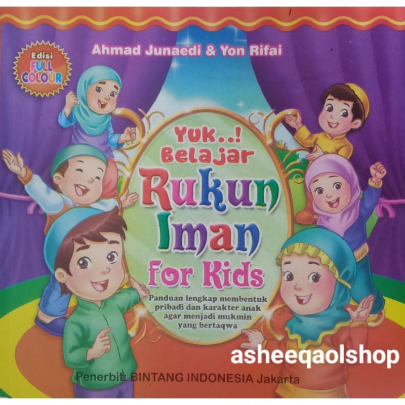 Buku Yuk Belajar Rukun Iman For kids