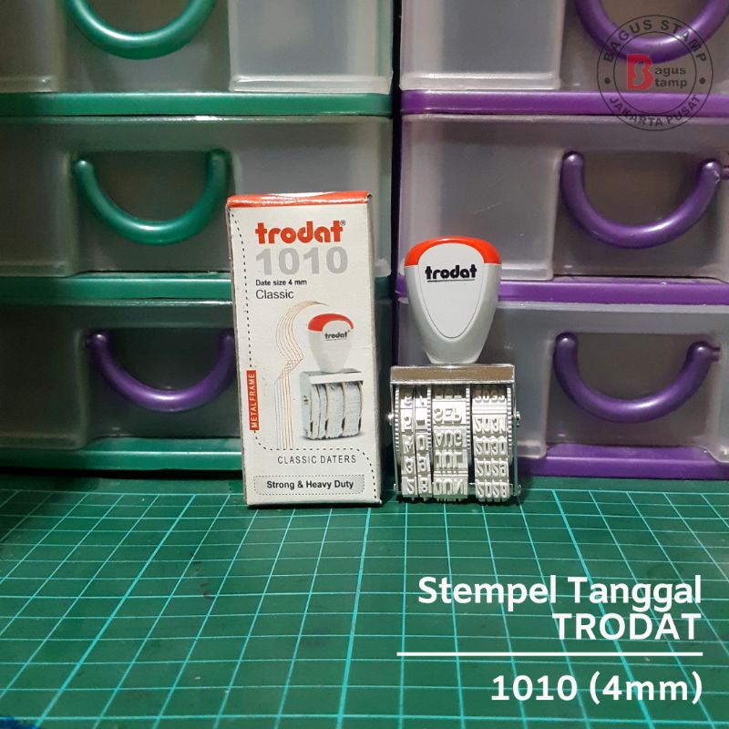 

Stempel Tanggal Manual Trodat 1010 STD Line Dater 4mm 4 mm