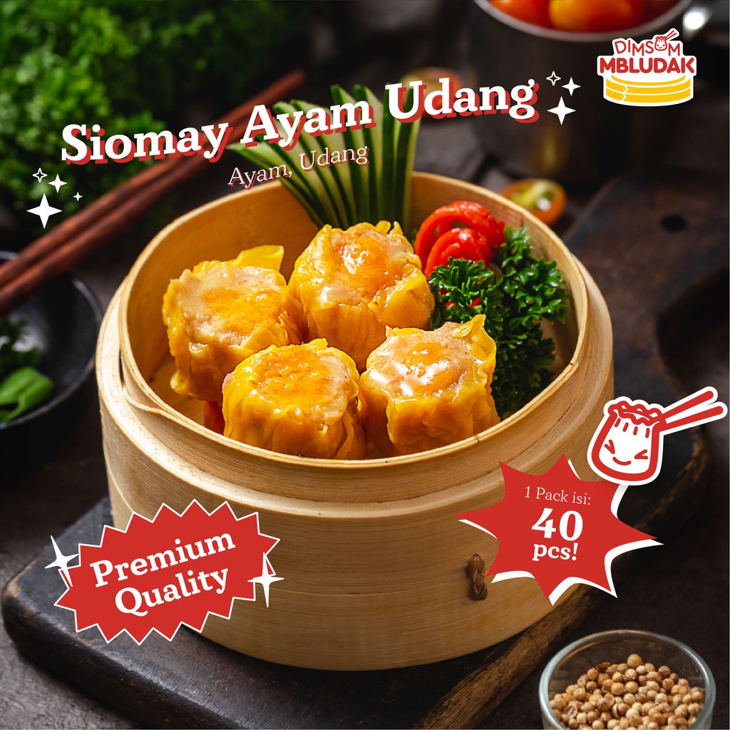 

Dimsum Siomay Ayam Udang 100% HALAL