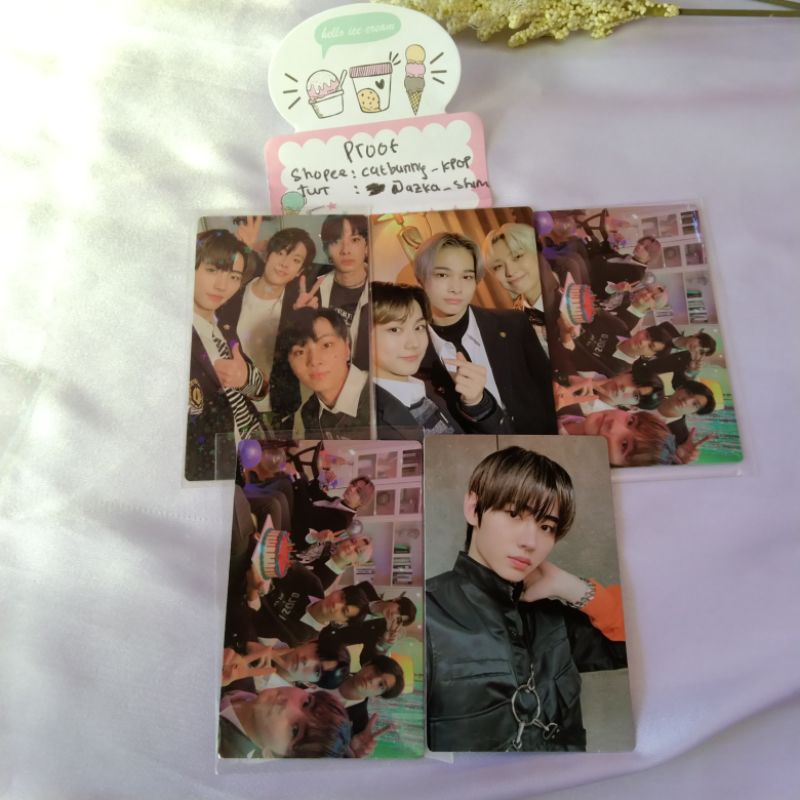 [READY STOCK] PHOTOCARD FEVER ENHYPEN FEVER SUNGHOON OFFICIAL BENEFIT POB WEVERSE BDC JAKE JAY