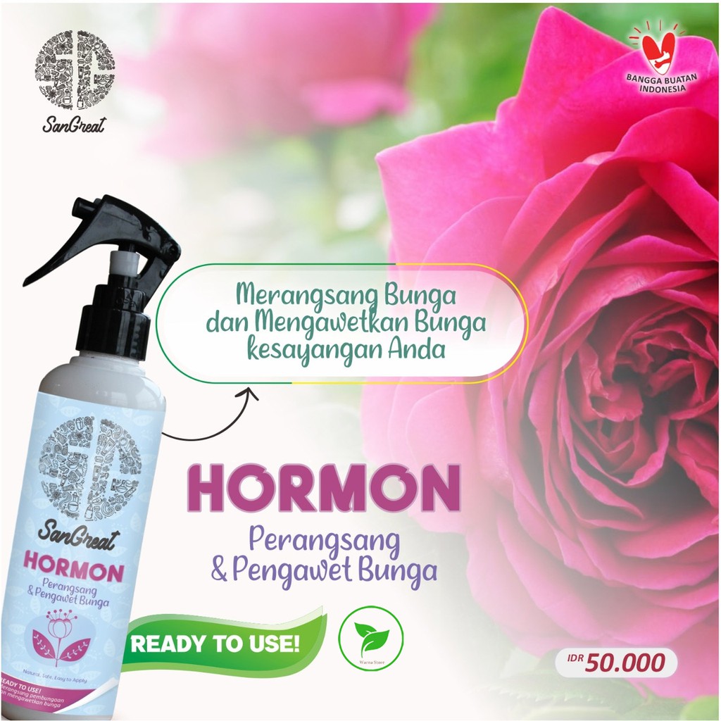 SanGreat Hormon Penumbuh Bunga dan Pengawet Bunga 250 ml