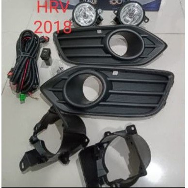 FOGLAMP LAMPU KABUT BUMPER DEPAN MOBIL HONDA HRV 2018 model orisinil