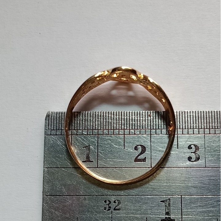 Cincin Emas 17K - 2.3 gr Kadar 750 - 938