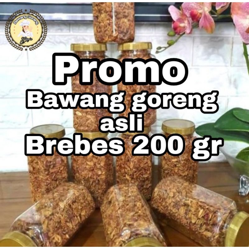 

Bawang Goreng Asli Brebes 200gr