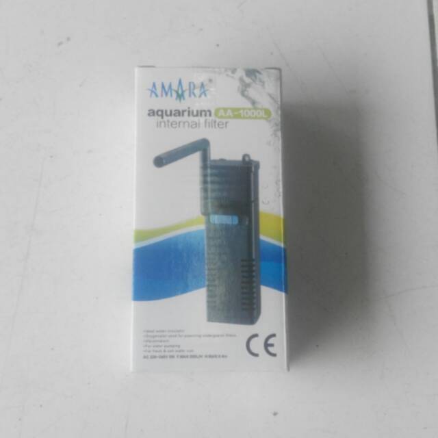 Amara Aa 1000l Internal Filter Mini Filter Aquarium Mini Kecil
