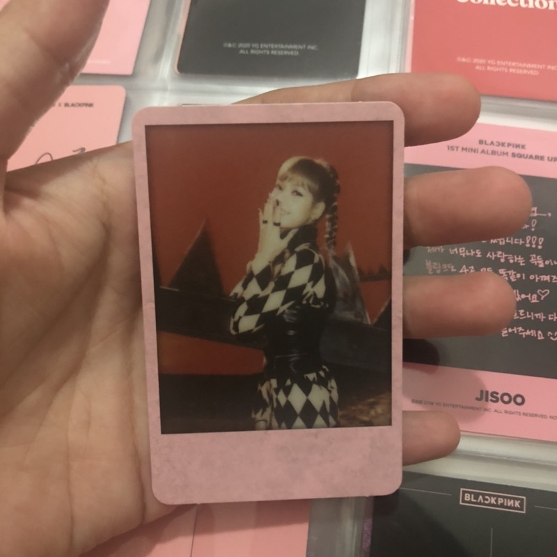 BLACKPINK Lisa Photocard / PC Kill This Love KTL (udah rare) jisoo jennie rosé