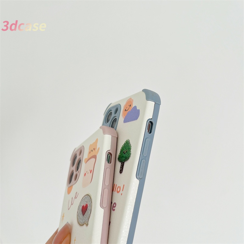 Xiaomi POCO M3 Case Casing Xiaomi Redmi POCO X3 NFC X3 PRO M3 Redmi 9 9C NFC 9A 9i 9T 9 PRO Power 10X POCO M2 PRO Redmi Note 9 8 10 10S 9 PRO MAX 9S A15 A15S A54 Desain Kartun Lamb Skin Leather Camera Lens Protection Soft Case