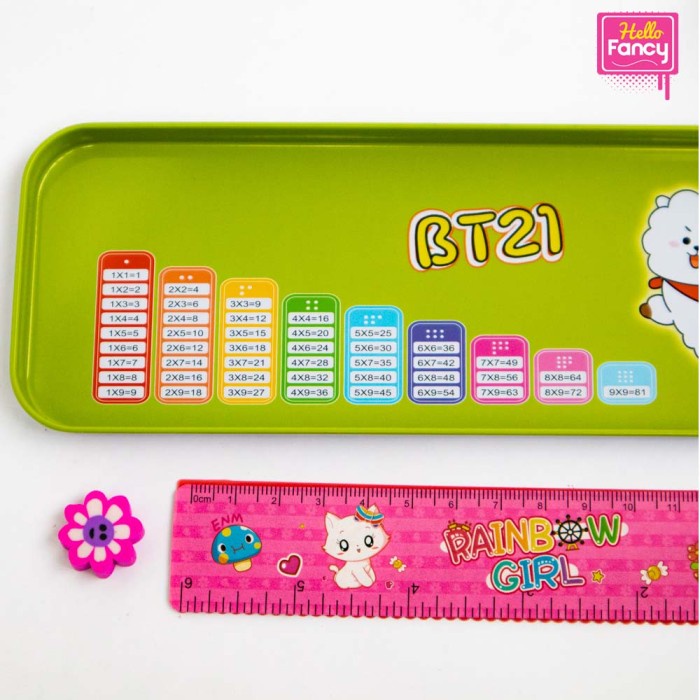 

Produk Tempat Pensil Kaleng Karakter Bt21 / Tepak Kaleng / Kotak Pensil K-668 Berkualitas