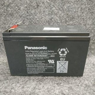  Aki  Accu Kering Panasonic Original 12V 7 2Ah 7Ah Aki  12 