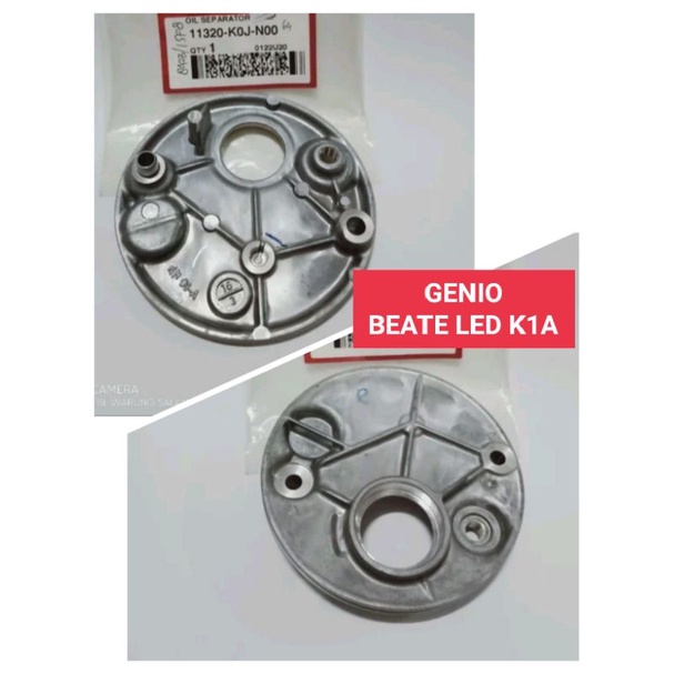 11320-k0j-n00 oil separator comp honda beat new LED Genio rumah sil kruk as kiri  ori asli ahm