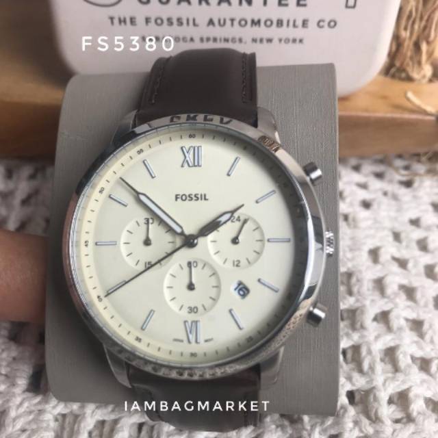 FS 5380 Neutra Chrono Brown Leather Strap