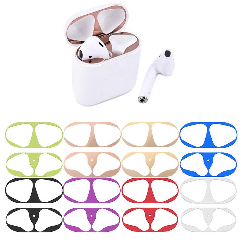 Case Pelindung Apple Airpods 1 2 3 PRO 2 PRO 2 PRO 2 PRO 2 Bahan Logam Tebal 0.04mm Tahan Air