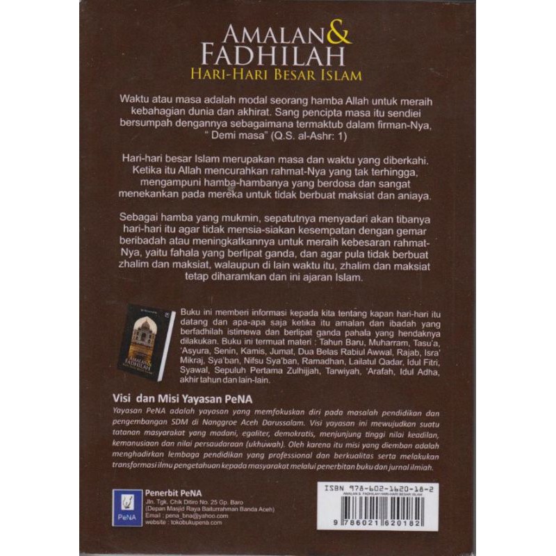 Amalan dan Fadhilah hari - hari besar Islam