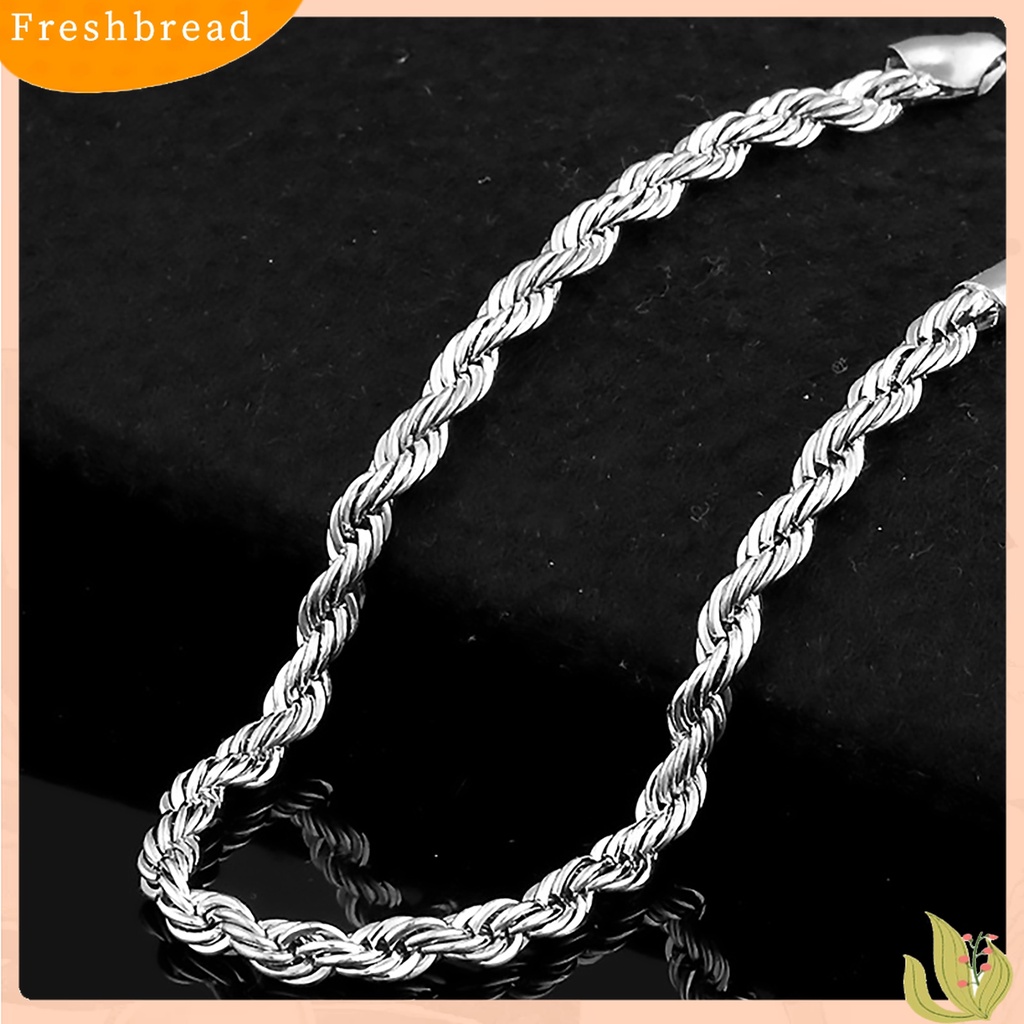 [TERLARIS]Women's 925 Sterling Silver Twist Bangle Cuff Charm Bracelet Clasp Party Jewelry