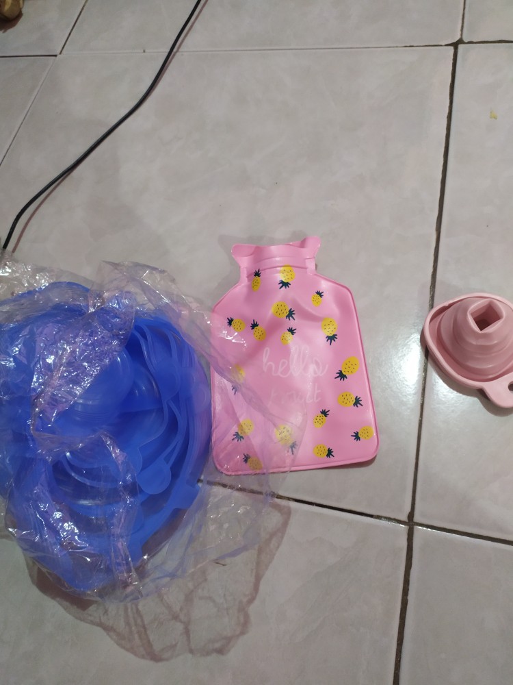 Silicone Food Cover 6 In 1 / Silikon Penutup Makanan 1set Isi 6pcs